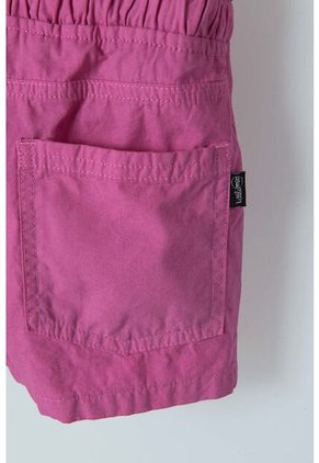 Short De LittleMic Con Cordón Rosado Para Niña 2T A 5T 3T
