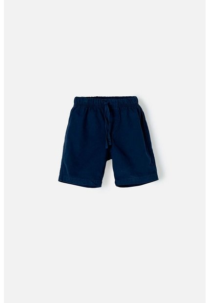 Bermuda De LittleMic Con Cordón Azul Para Niño 2T A 5T 4T
