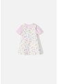 Vestido LittleMic Estampado Multicolor Para Niña De 2T A 5T 5T de LittleMic