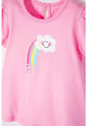 Conjunto LittleMic Multicolor Manga Corta Para Bebé Niña 18-24