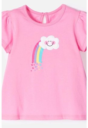 Conjunto LittleMic Multicolor Manga Corta Para Bebé Niña 18-24