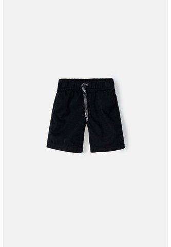 Bermuda LittleMic Con Resorte Negro Para Niño De 2T A 5T 4T LittleMic