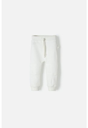 Jogger LittleMic Con Cordón Marfil Para Bebé Unisex 9-12