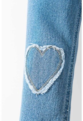 Jean LittleMic Tono Medio Para Niña 2T A 5T 5T