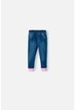 Jegging De LittleMic Indigo Oscuro Para Bebé Niña 9-12 de LittleMic