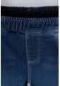 Jegging De LittleMic Indigo Oscuro Para Bebé Niña 9-12 de LittleMic