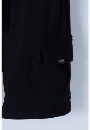 Bermuda LittleMic Con Cordón Negro Para Niño 2T A 5T 4T