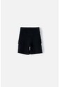 Bermuda LittleMic Con Cordón Negro Para Niño 2T A 5T 4T de LittleMic