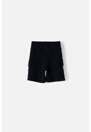 Bermuda LittleMic Con Cordón Negro Para Niño 2T A 5T 4T