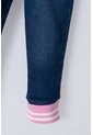 Jegging De LittleMic Indigo Oscuro Para Bebé Niña 9-12 de LittleMic