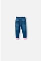 Jegging De LittleMic Indigo Oscuro Para Bebé Niña 9-12 de LittleMic