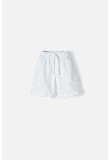 Bermuda De LittleMic Con Cordón Blanco Para Niño 2T A 5T 5T