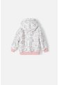 Chaqueta De LittleMic Con Capucha Marfil Y Palo De Rosa Para Bebé Niña 12-18 de LittleMic
