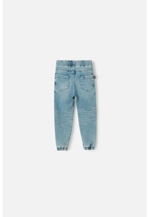 Jogger De LittleMic Con Cordón Azul Claro Para Niño 2T A 6T 5T