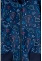 Chaqueta LittleMic Azul Con Capucha Para Bebé Niño 12-18 de LittleMic