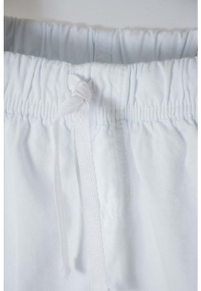 Bermuda De LittleMic Con Cordón Blanco Para Niño 2T A 5T 5T