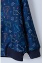 Chaqueta LittleMic Azul Con Capucha Para Bebé Niño 12-18 de LittleMic