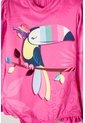 Vestido De LittleMic Rosado Manga Larga Para Niña 2T A 5T 4T de LittleMic