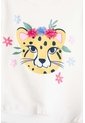 Buzo De LittleMic Marfil De Diseño Cerrado Para Niña 2T A 5T 3T de LittleMic