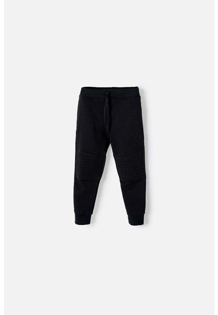 Jogger De LittleMic Con Cordón Negro Para Niño 2T A 5T 4T