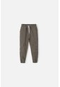 Jogger De LittleMic Con Cordón Verde Militar Para Niño 2T A 5T 4T de LittleMic