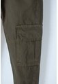 Jogger De LittleMic Con Cordón Verde Militar Para Niño 2T A 5T 4T de LittleMic