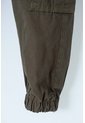 Jogger De LittleMic Con Cordón Verde Militar Para Niño 2T A 5T 4T de LittleMic