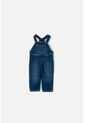 Overall De Littlemic Denim Azul Para Bebé Unisex 9-12 de LittleMic
