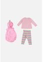 Conjunto LittleMic X3 Piezas Rosado Para Bebé Niña 3T de LittleMic