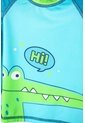 Conjunto De Baño De LittleMic Manga Larga Verde Para Niño 2T A 5T 5T de LittleMic