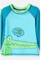 Conjunto De Baño De LittleMic Manga Larga Verde Para Niño 2T A 5T 5T de LittleMic