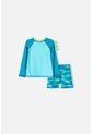 Conjunto De Baño De LittleMic Manga Larga Verde Para Niño 2T A 5T 5T de LittleMic