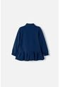 Buzo De Littlemic Con Cierre Azul Para Niña 2T A 6T 5T de LittleMic