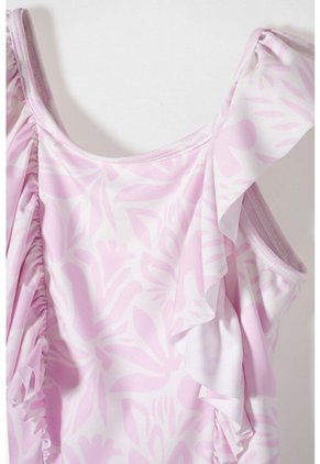 Vestido De Baño De Littlemic Rosado Para Niña 2T A 5T 2T