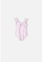 Vestido De Baño De Littlemic Rosado Para Niña 2T A 5T 2T de LittleMic