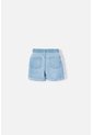 Short De Littlemic Con Cordón Azul Para Niña 2T A 5T 5T de LittleMic