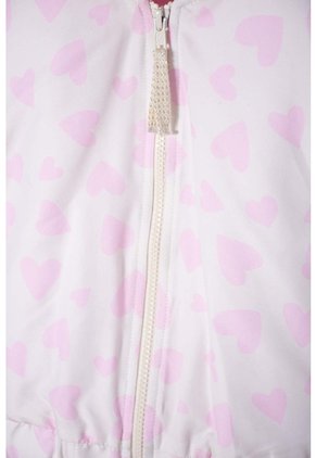Chaqueta LittleMic Multicolor Con Cierre Frontal Para Niña 2T A 5T 5T