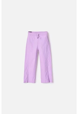 Jogger De Littlemic Con Cordón Lila Para Niña 2T A 5T 5T LittleMic