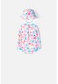 Vestido De Baño LittleMic Multicolor Incluye Bucket Hat Para Bebé Niña 3-6 de LittleMic
