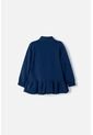 Buzo De Littlemic Con Cierre Azul Para Niña 2T A 6T 5T de LittleMic