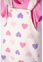 Vestido De Littlemic Tipo Jardinera Multicolor Para Bebé Niña 9-12 de LittleMic
