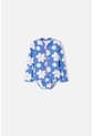 Vestido De Baño LittleMic Multicolor Enterizo Manga Larga Para Niña 2T A 5T 3T de LittleMic