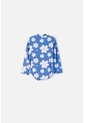 Vestido De Baño LittleMic Multicolor Enterizo Manga Larga Para Niña 2T A 5T 3T de LittleMic
