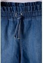 Short De Littlemic Con Cordón Azul Para Niña 2T A 5T 4T de LittleMic