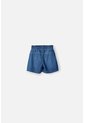Short De Littlemic Con Cordón Azul Para Niña 2T A 5T 4T de LittleMic