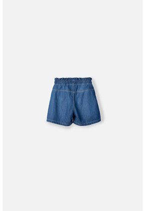 Short De Littlemic Con Cordón Azul Para Niña 2T A 5T 4T
