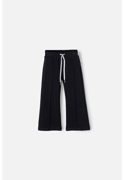 Jogger De LittleMic Con Cordón Negro Para Niña 2T A 5T 5T