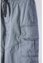 Bermuda De Littlemic Con Bolsillos Gris Para Niño 2T A 5T 4T de LittleMic