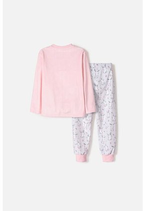 Pijama De Littlemic Pantalón Largo Multicolor Para Niña 2T A 6T 4T