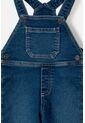 Overall De Littlemic Denim Azul Para Bebé Unisex 6-9 de LittleMic